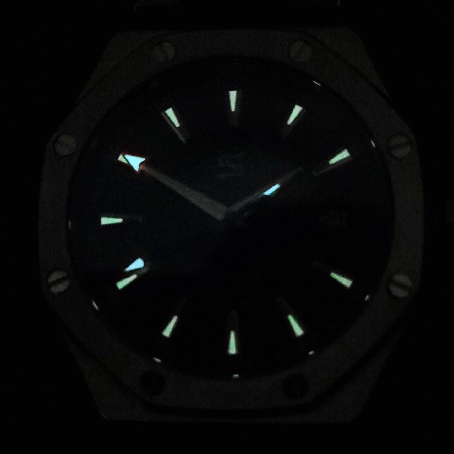Seiko Mod Seamaster Aquaterra | Royal Oak Homage - Blue Dial - MODTIME