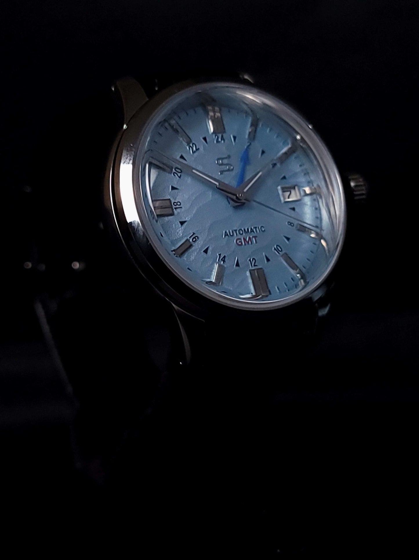 Modded Seiko GMT Grand Homage - Tiffany Light Blue - Modtime Creations