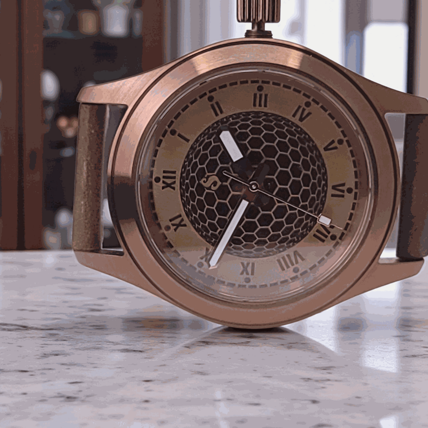Handcrafted Seiko Mod Custom Brass Vintage Series - Timeless Design - MODTIME
