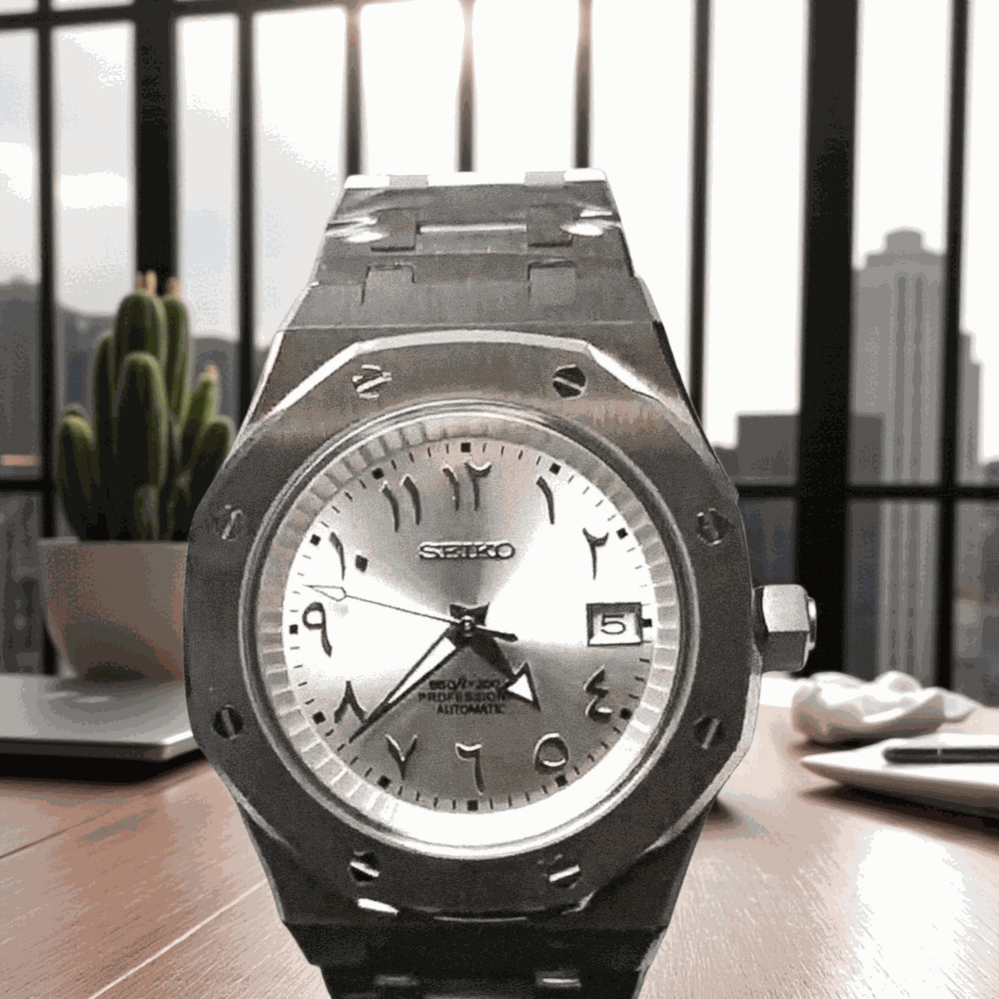 Mod Heritage "O" aka SeikOak Silver Arabic Limited Series - MODTIME