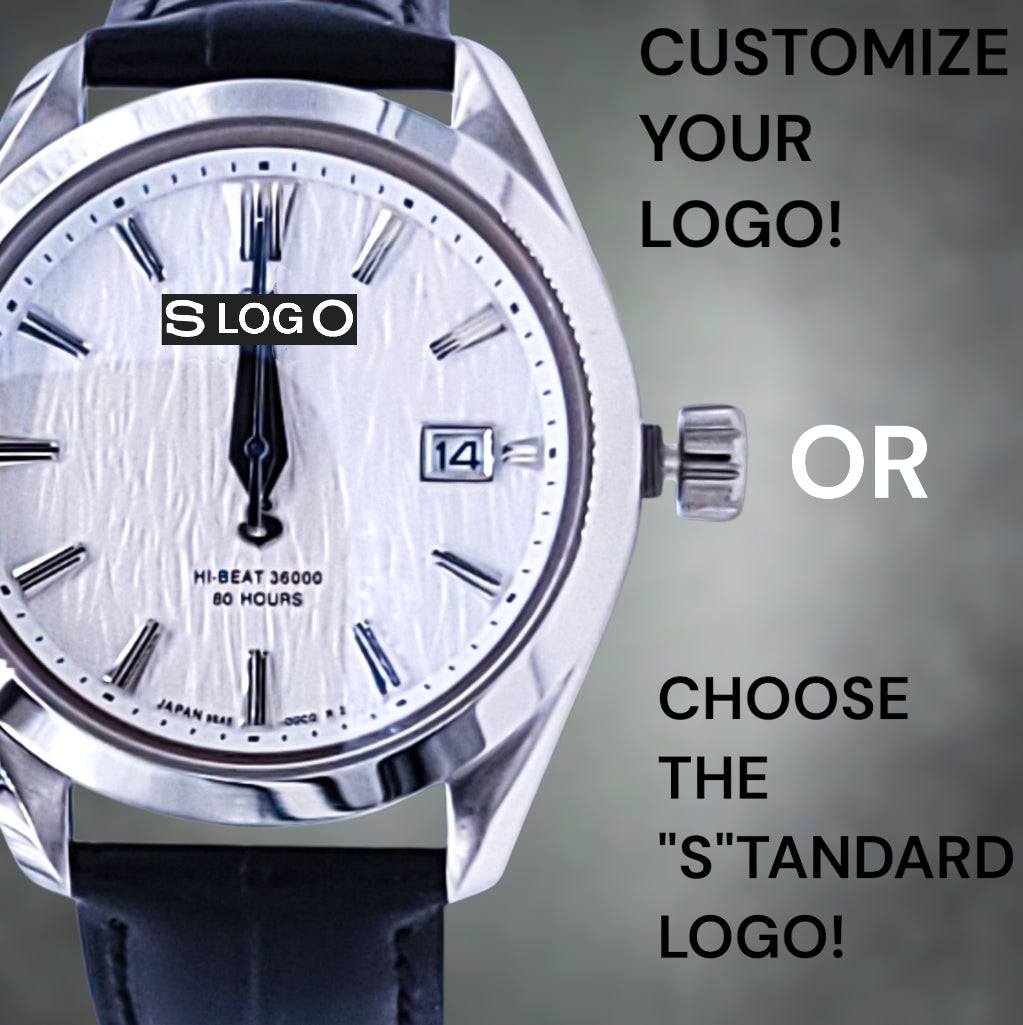 Modded Seiko Grand Automatic Homage - White Dial - Timeless - MODTIME Creations