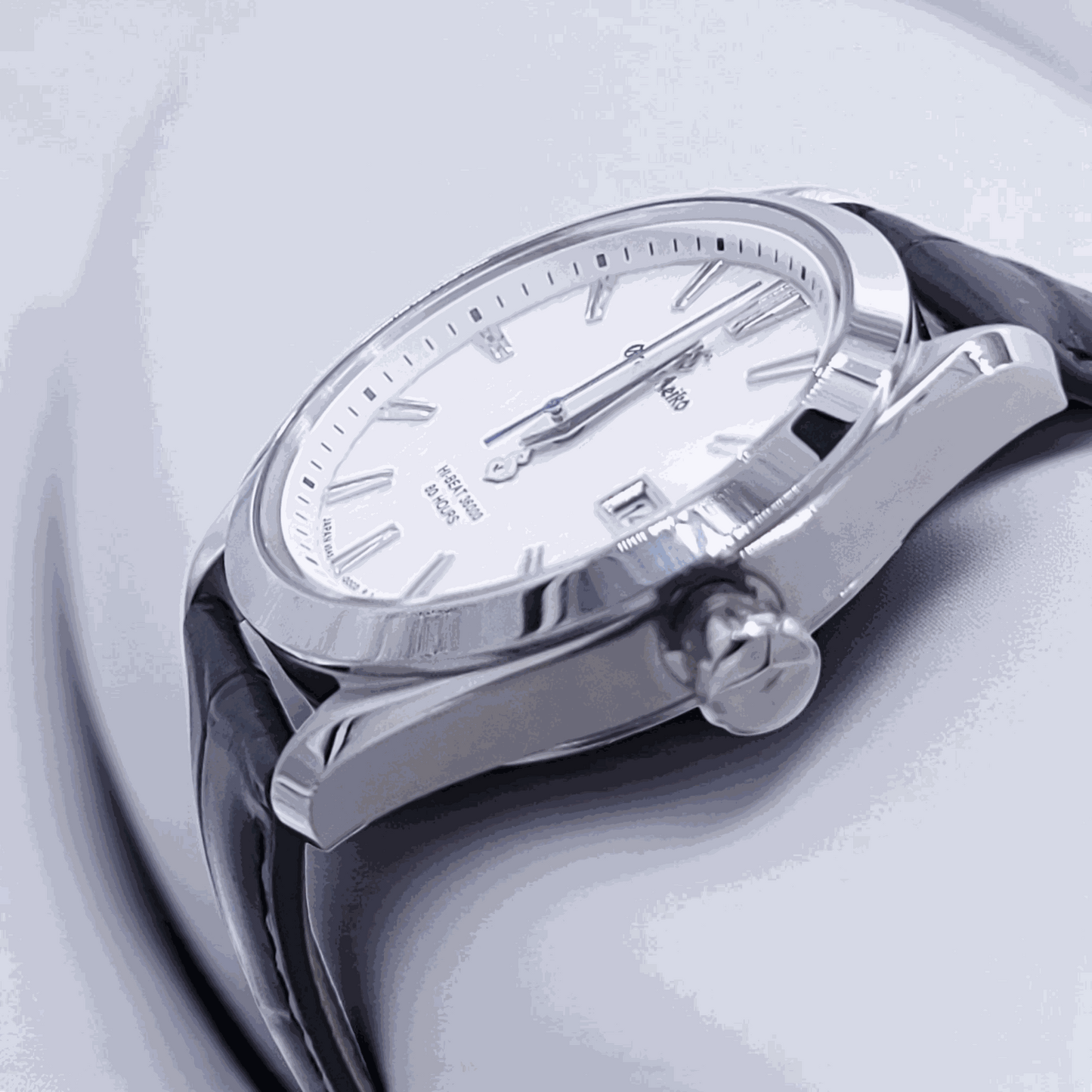 Modded Seiko Grand Automatic Homage - White Dial - Timeless - MODTIME