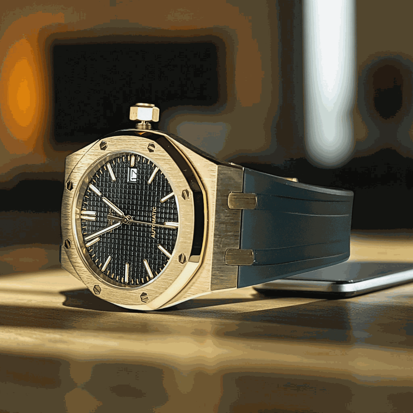 Modded S Heritage "O" Rose Gold Black Dial - Timeless Design - MODTIME