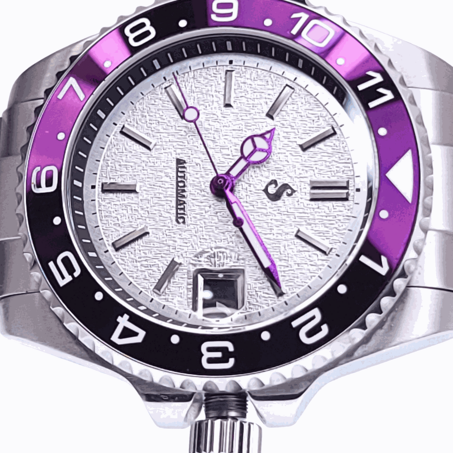 Modded S White Joker Seikmariner Diver - Modtime - MODTIME