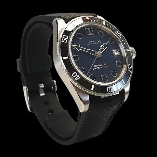 SeikMariner Black Diver Vintage Mod - Modtime