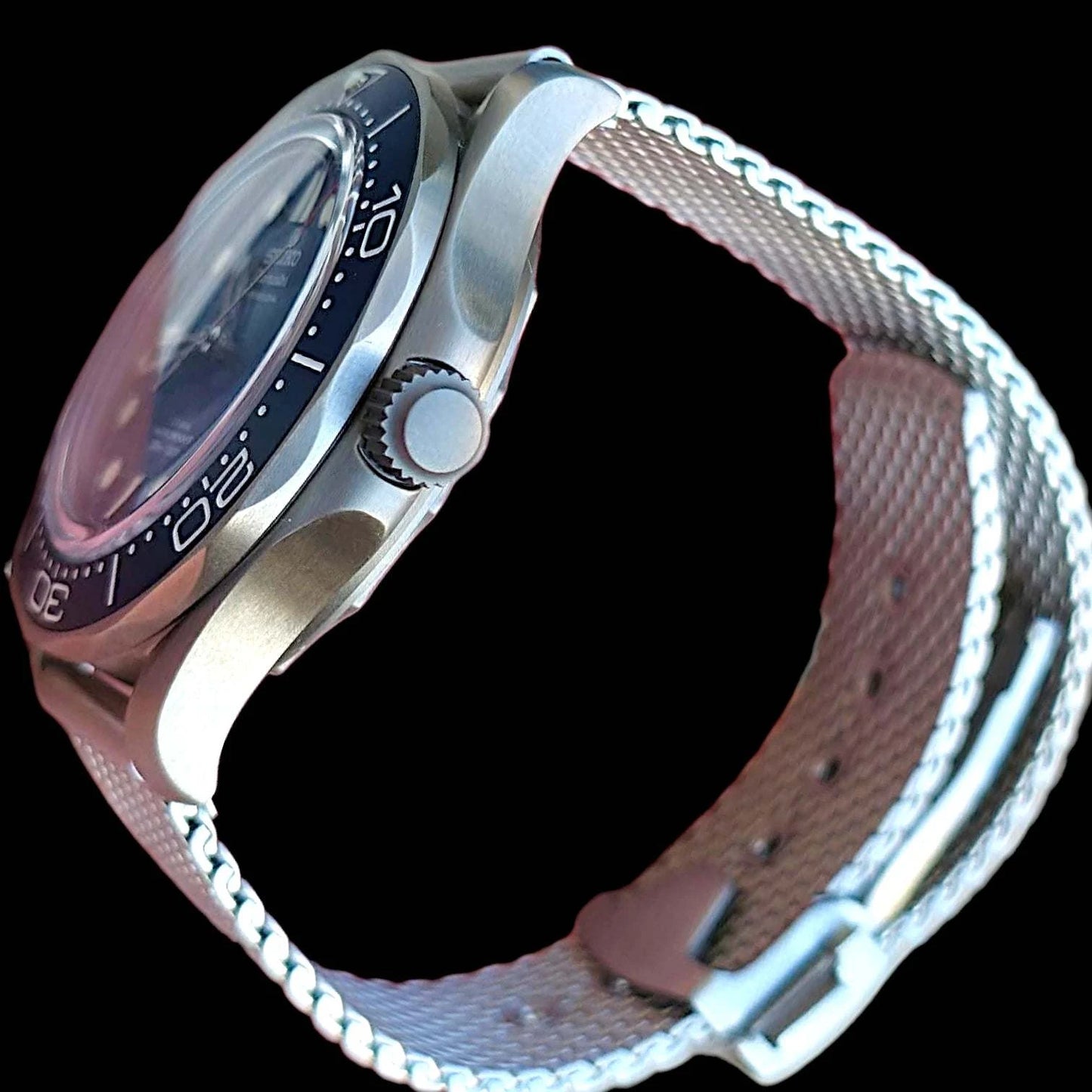 Signature Blue Dial 007 Master Homage Mod - Signature Series