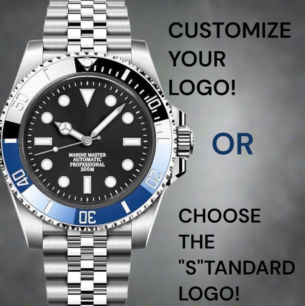 Seiko Mod Watches Submariner Diver Homage - Batman Series - No Date - Modtime Creations