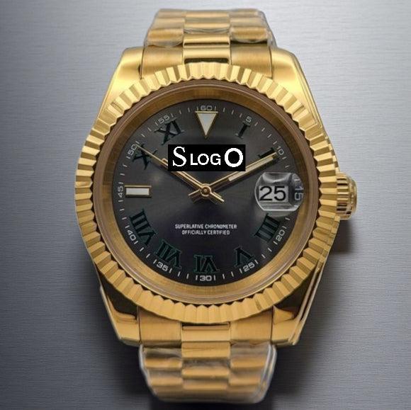 Seiko Mod Watch DateJust " Wimbledon " Series - Modtime Creations