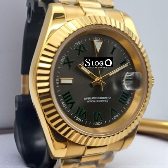 Seiko Mod Watch DateJust " Wimbledon " Series - Modtime Creations