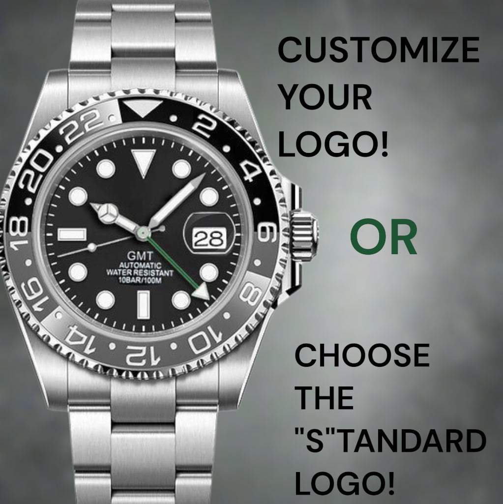 Seiko Mod Master GMT - " Bruce Wayne " Grey Black - Modtime