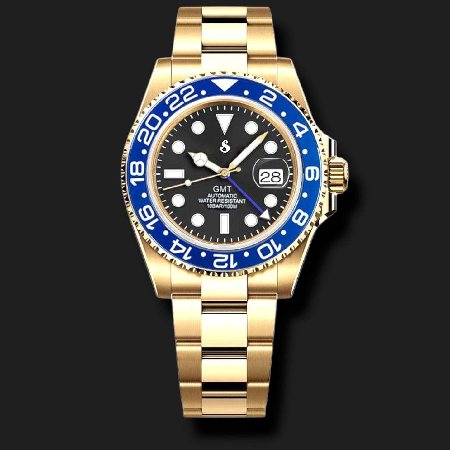 Seiko Mod GMT-Master Submariner Root Beer - Timeless Classic - Modtime Creations