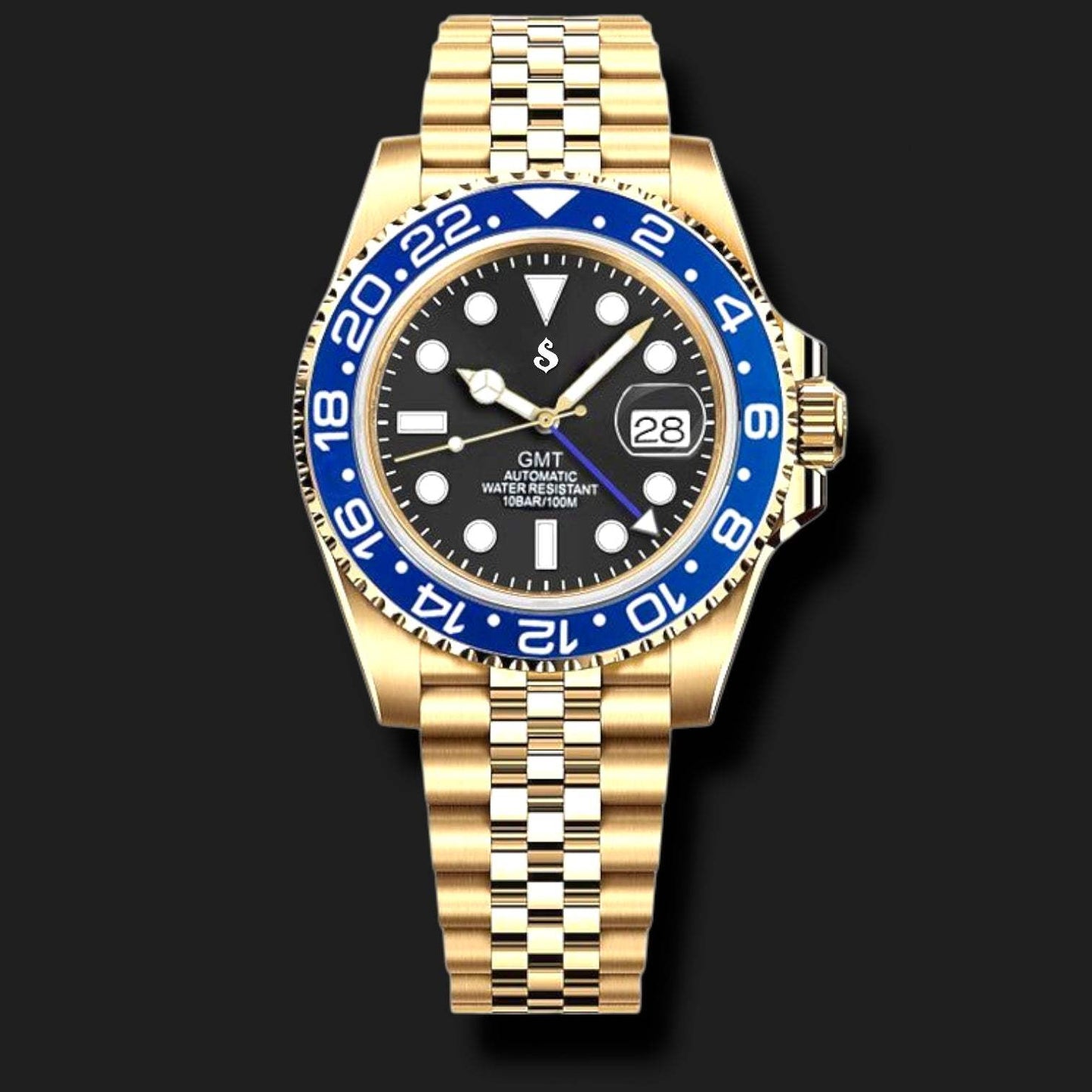 Seiko Mod GMT-Master Submariner Root Beer - Timeless Classic - Modtime Creations