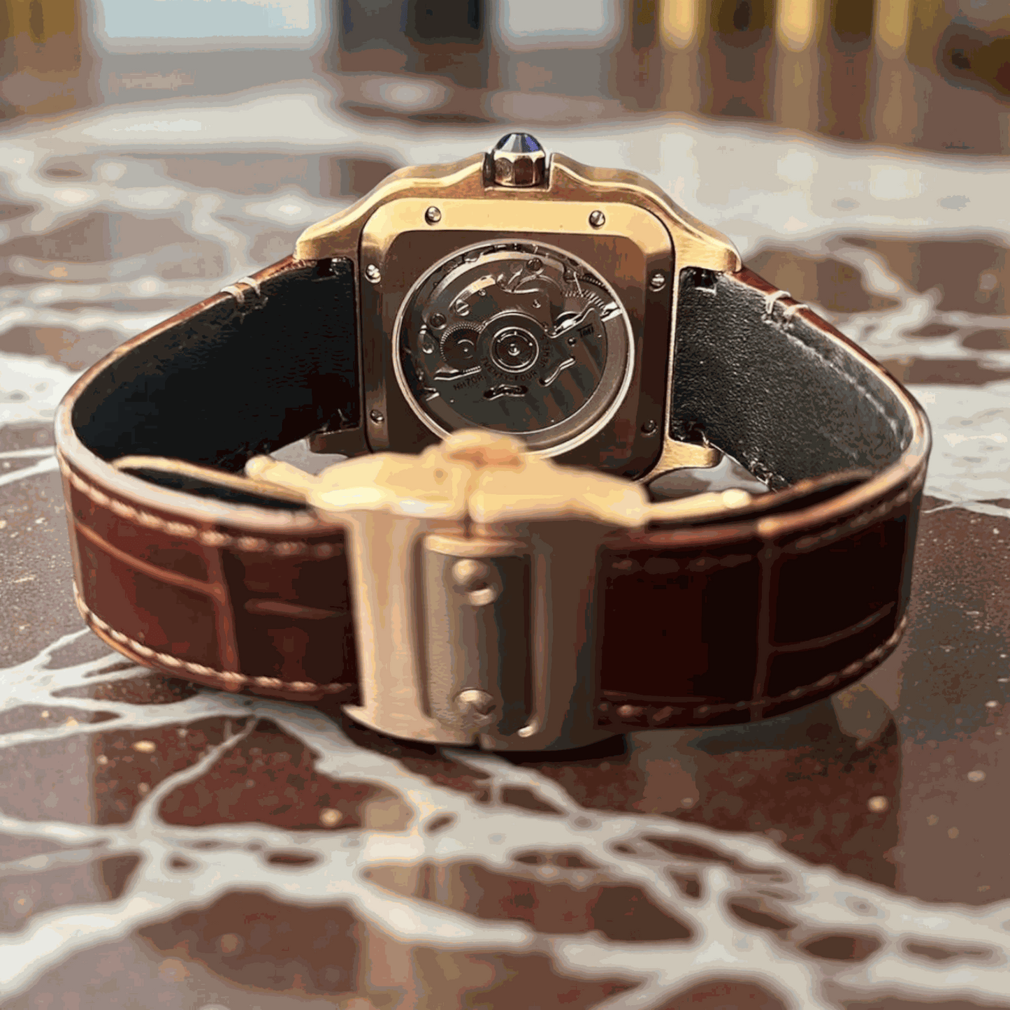 Seiko Mod Santos Skeleton Series - Timeless Design - Modtime