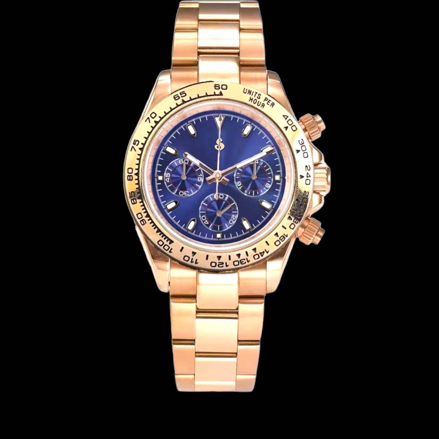 Seiko Mod Daytona Homage Dark Blue Dial: Classic Design