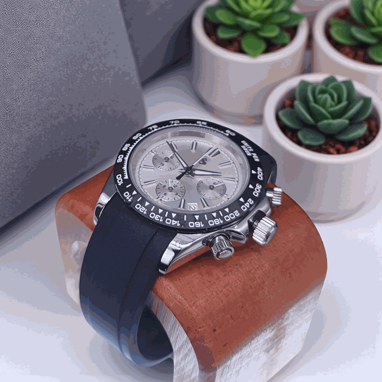 Seiko Mod Daytona Grand Seiko Panda Dial Fusion - Modtime