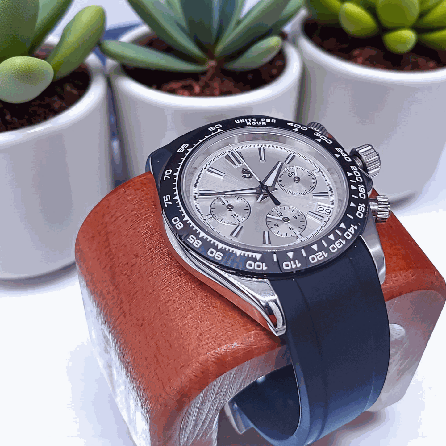 Seiko Mod Daytona Grand Seiko Panda Dial Fusion - Modtime