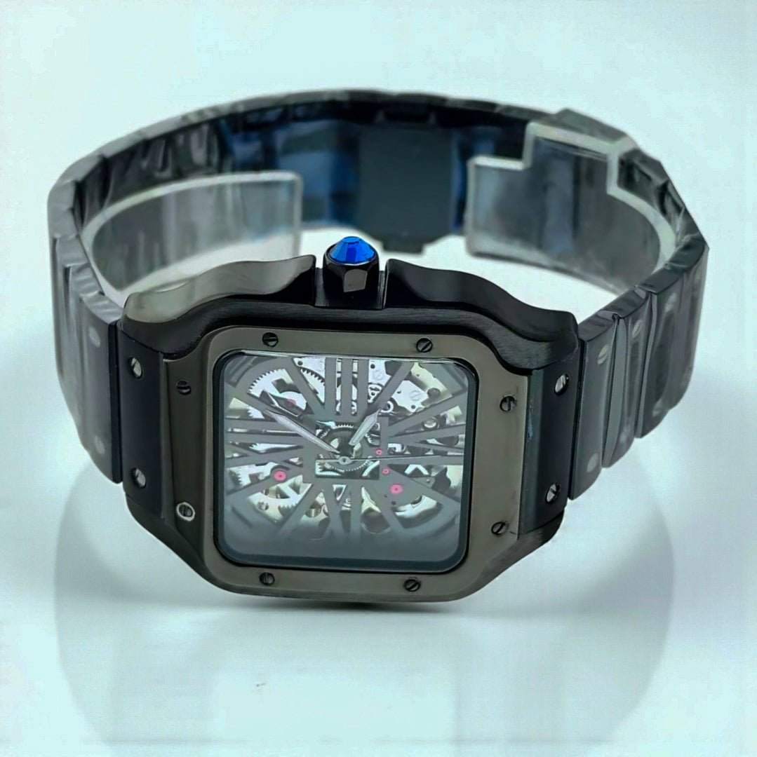 Seiko Mod Santos Skeleton Luxury Series - Modtime