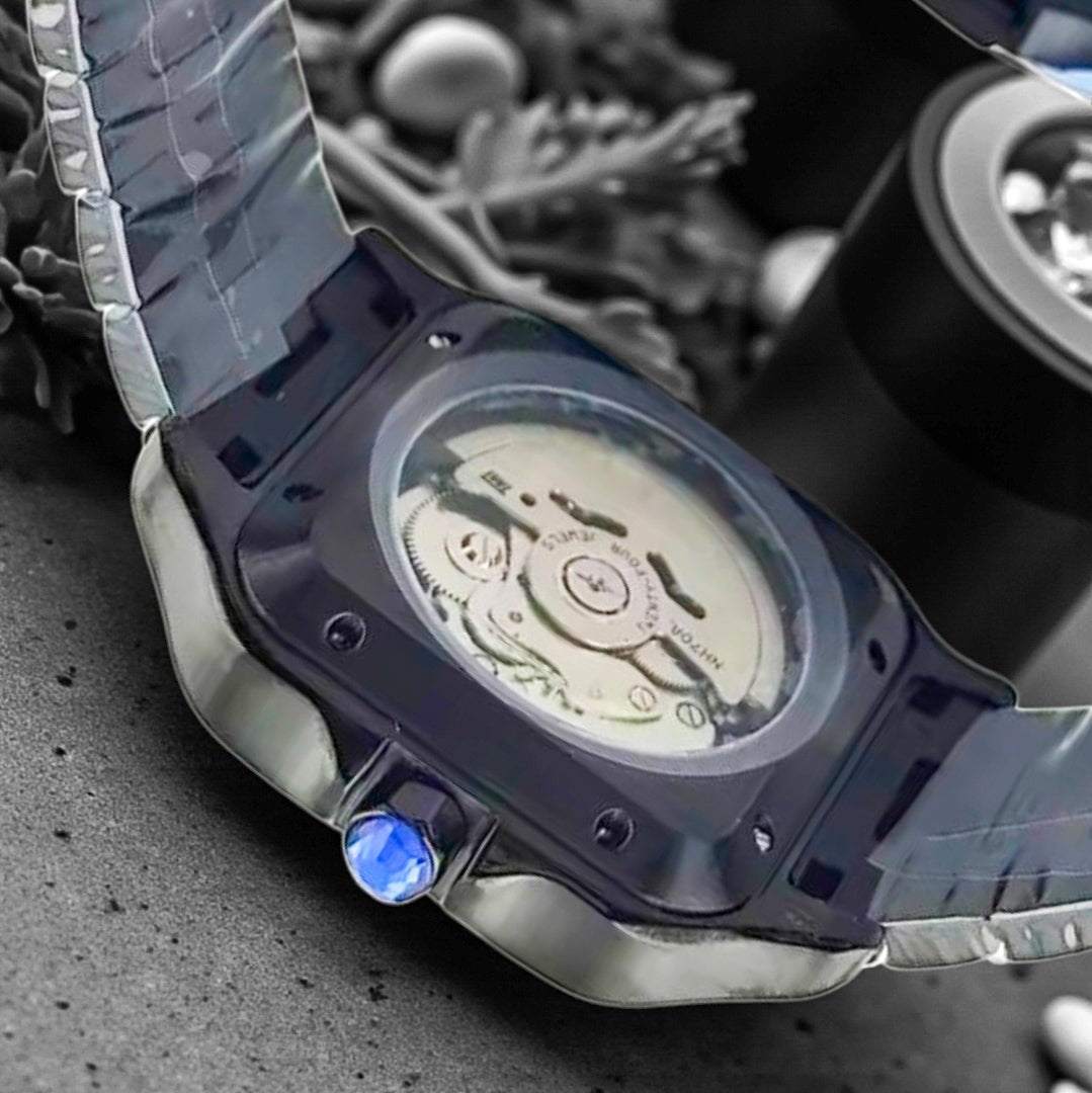 Seiko Mod Santos Skeleton Luxury Series - Modtime