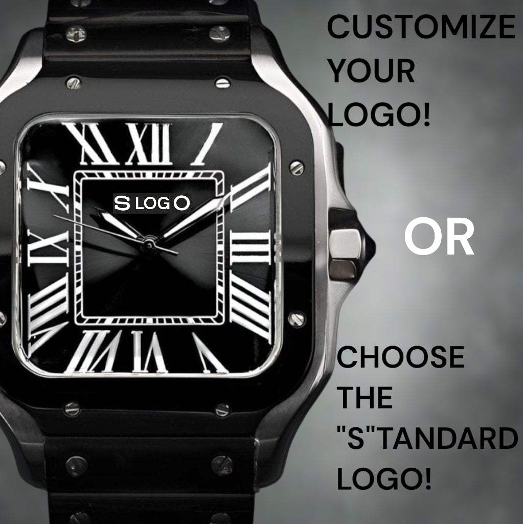 Seiko Mod aka Santeiko Two-Tone Silver Black Dial Mod - Modtime Creations