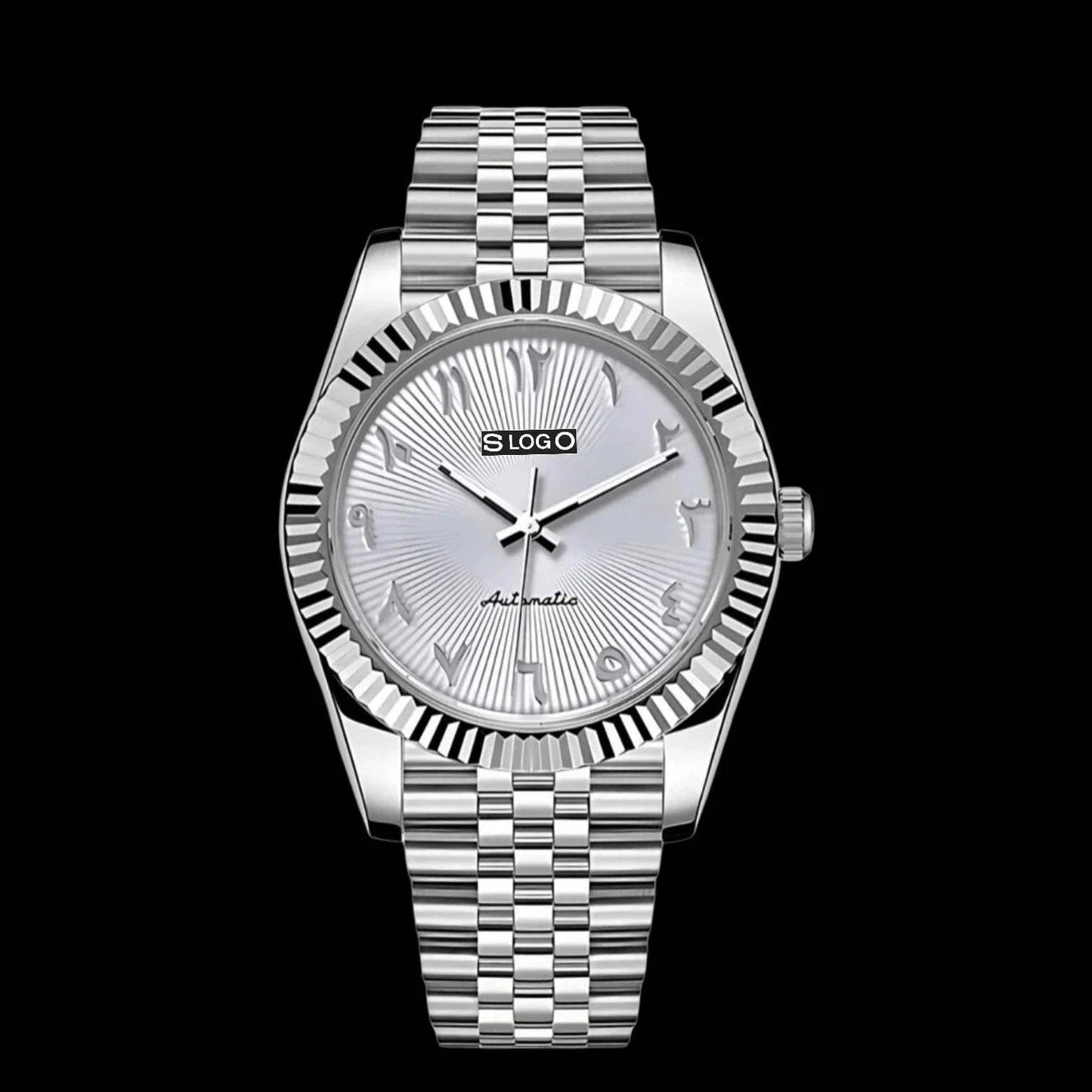 SeikJust Date Window Arabic Dial Mod Series - Modtime - MODTIME