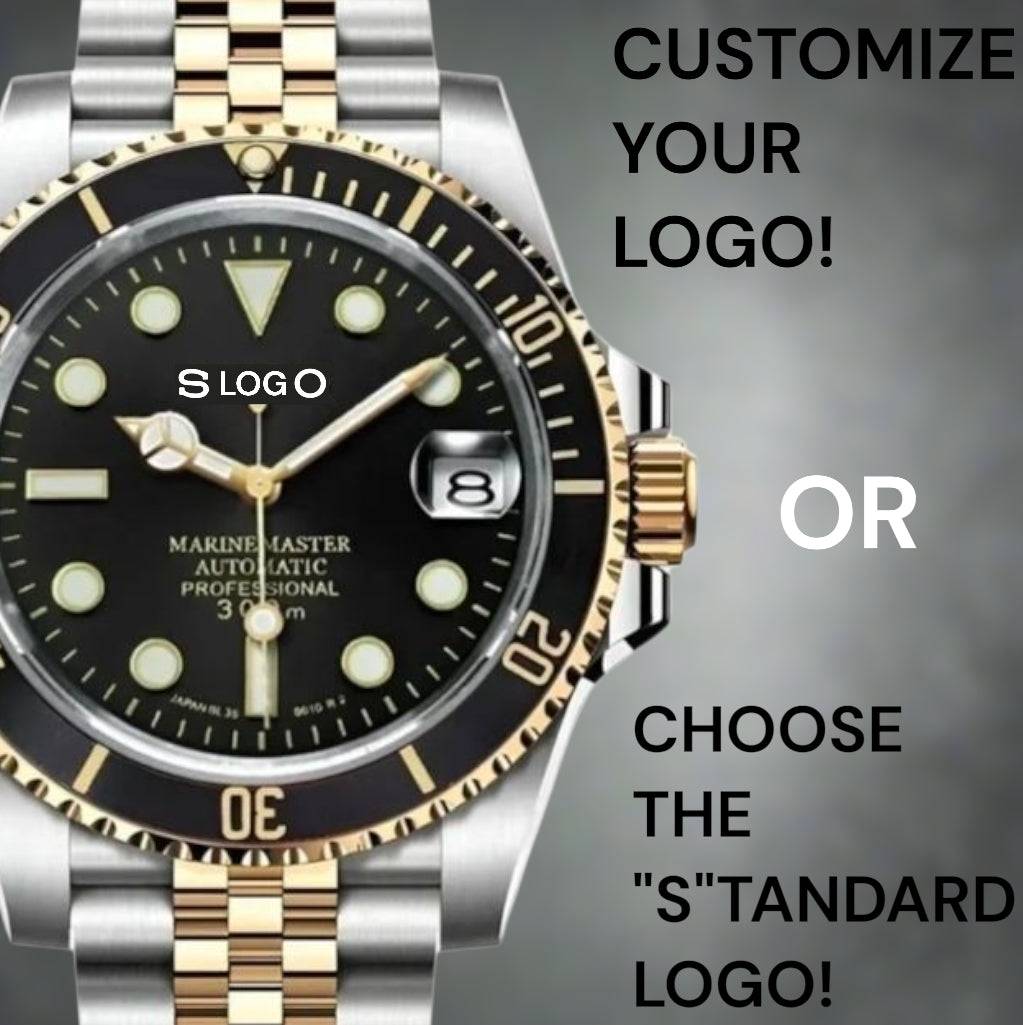 SeikMariner Black Gold Two - Tone Diver Mod Series - Modtime - MODTIME