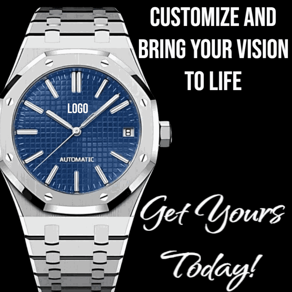 Seiko Mod Royal Oak aka SeikOak Series - Blue Dial - MODTIME Creations