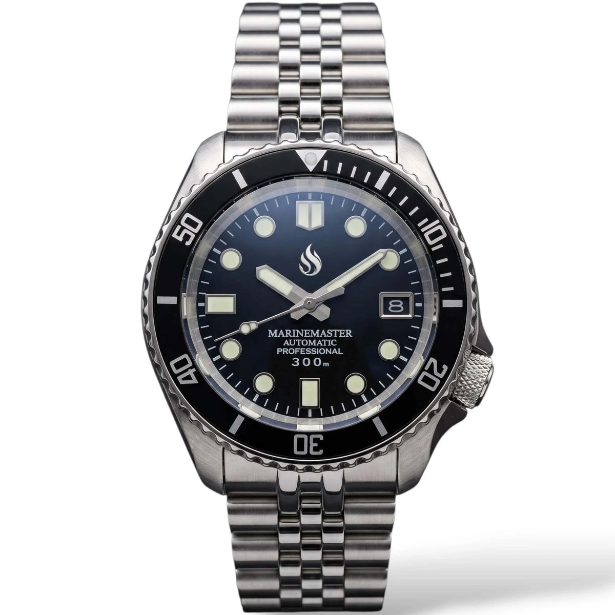 SeikMariner SKX 42 MM Black Dial Diver Mod Watch Series - Modtime Creations
