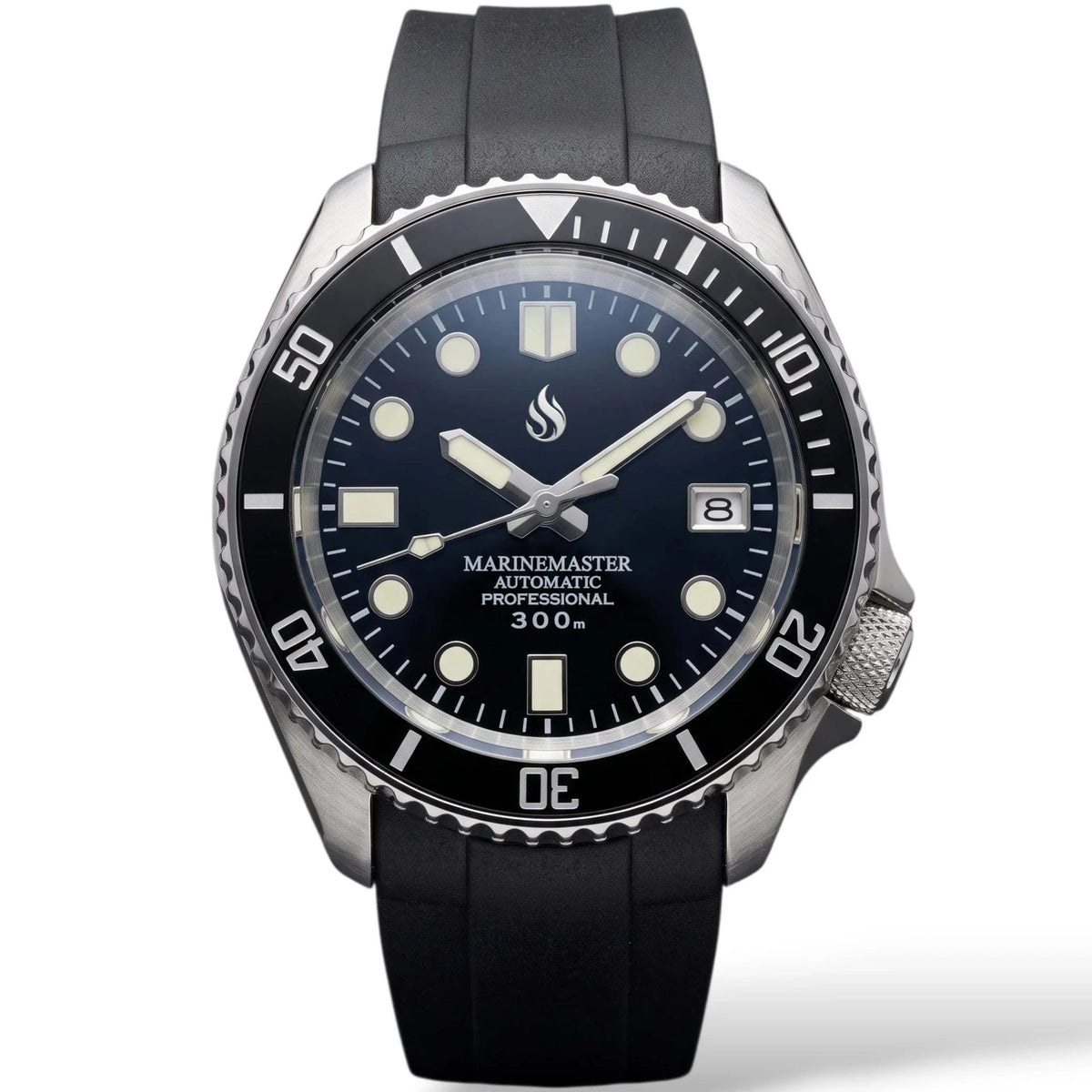 SeikMariner SKX 42 MM Black Dial Diver Mod Watch Series - Modtime Creations