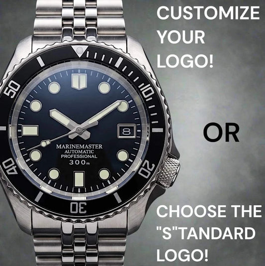 SeikMariner SKX 42 MM Black Dial Diver Mod Watch Series - Modtime Creations