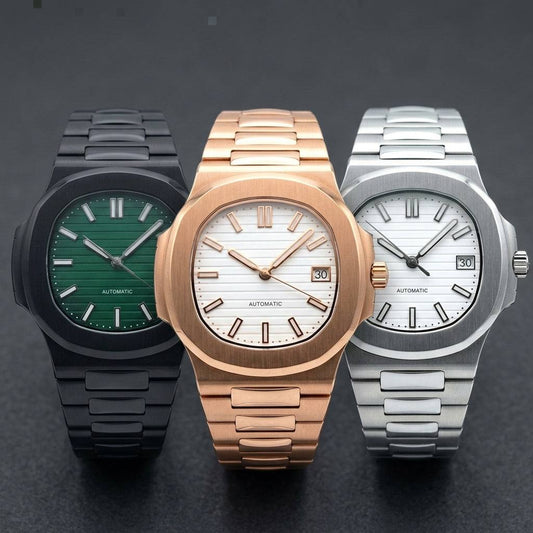 Reloj Mod SeikNaut Series de acero inoxidable - Creaciones Modtime