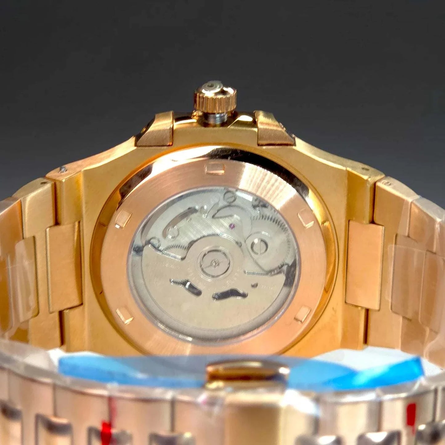 Seiko Mod Nautilus Series Stainless Steel watch with NH35 automatic movement and sapphire crystal by Modtime Creations