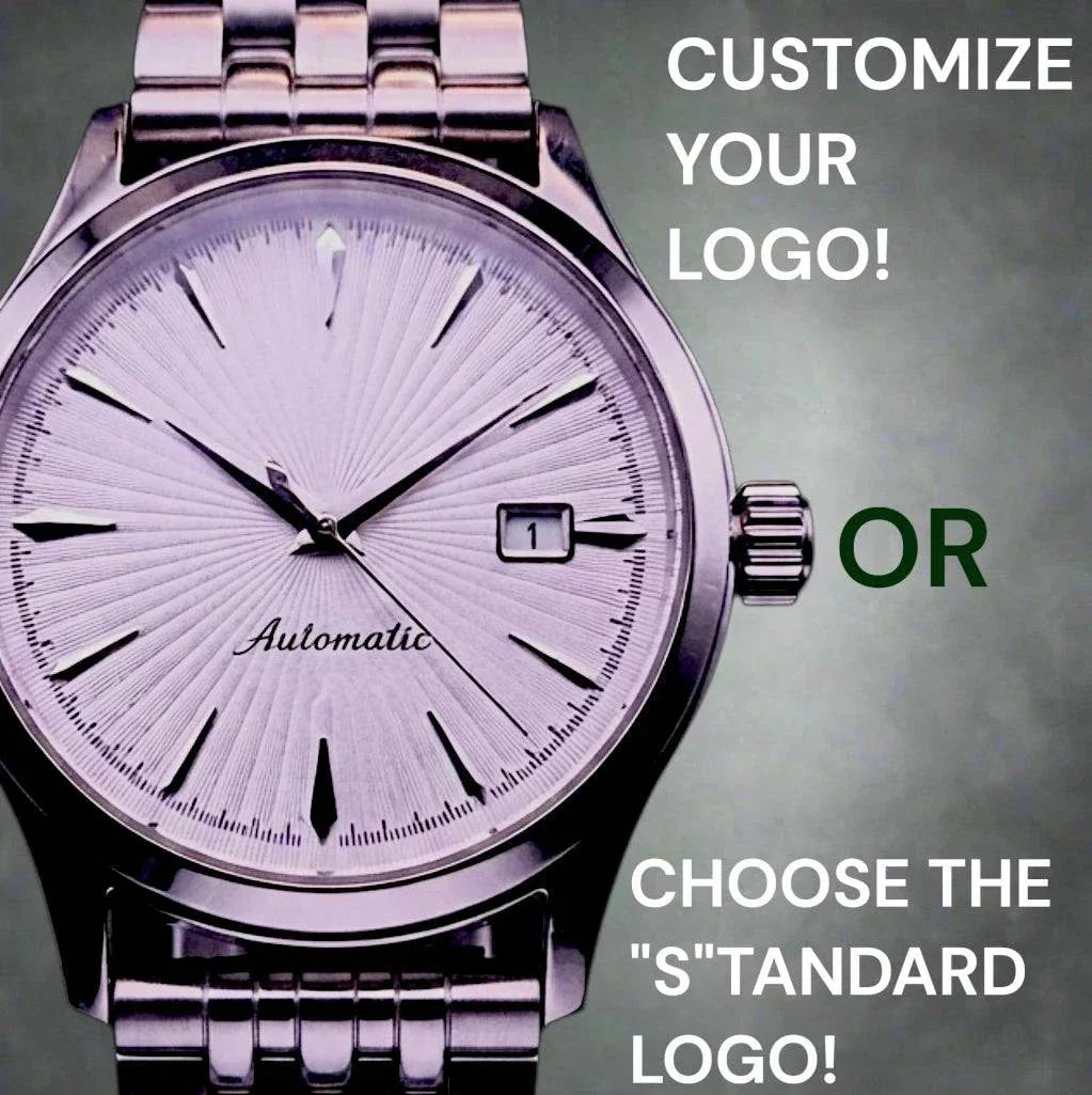 Modded Seiko Watches Grand Seiko Presage Pilot Mod White Dial: Modtime Creations