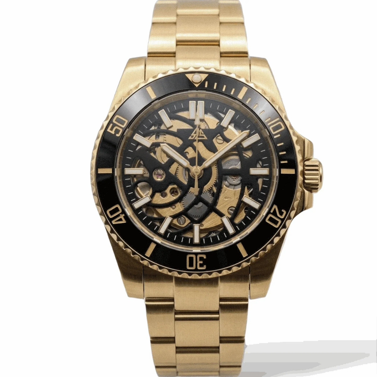 Modded Seiko Watches Submariner Skeleton Homage built by Modtime Creations