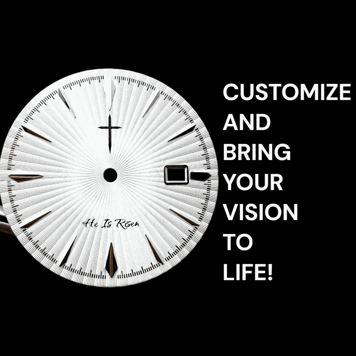 Modded Seiko Presage Homage - White Dial - Timeless Design - MODTIME Creations