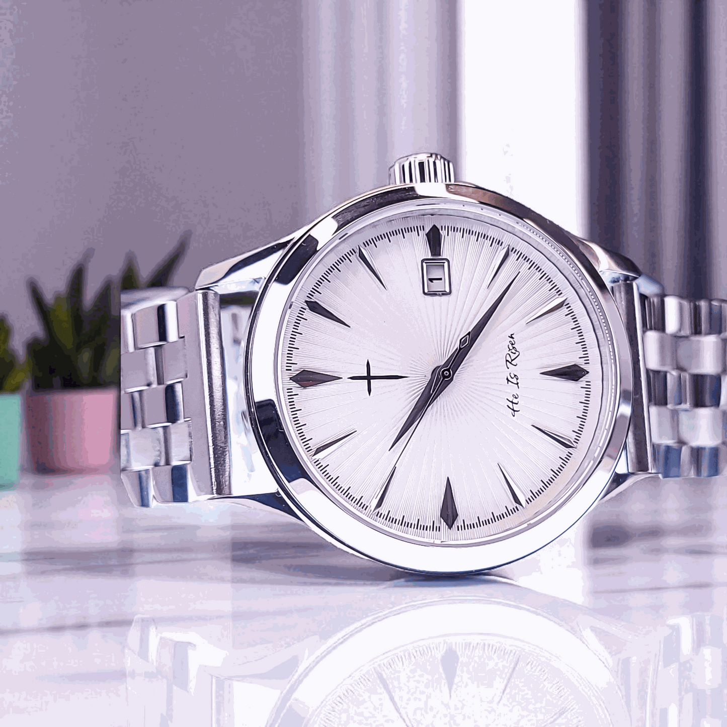 Modded Seiko Presage Homage - White Dial - Timeless Design - MODTIME Creations