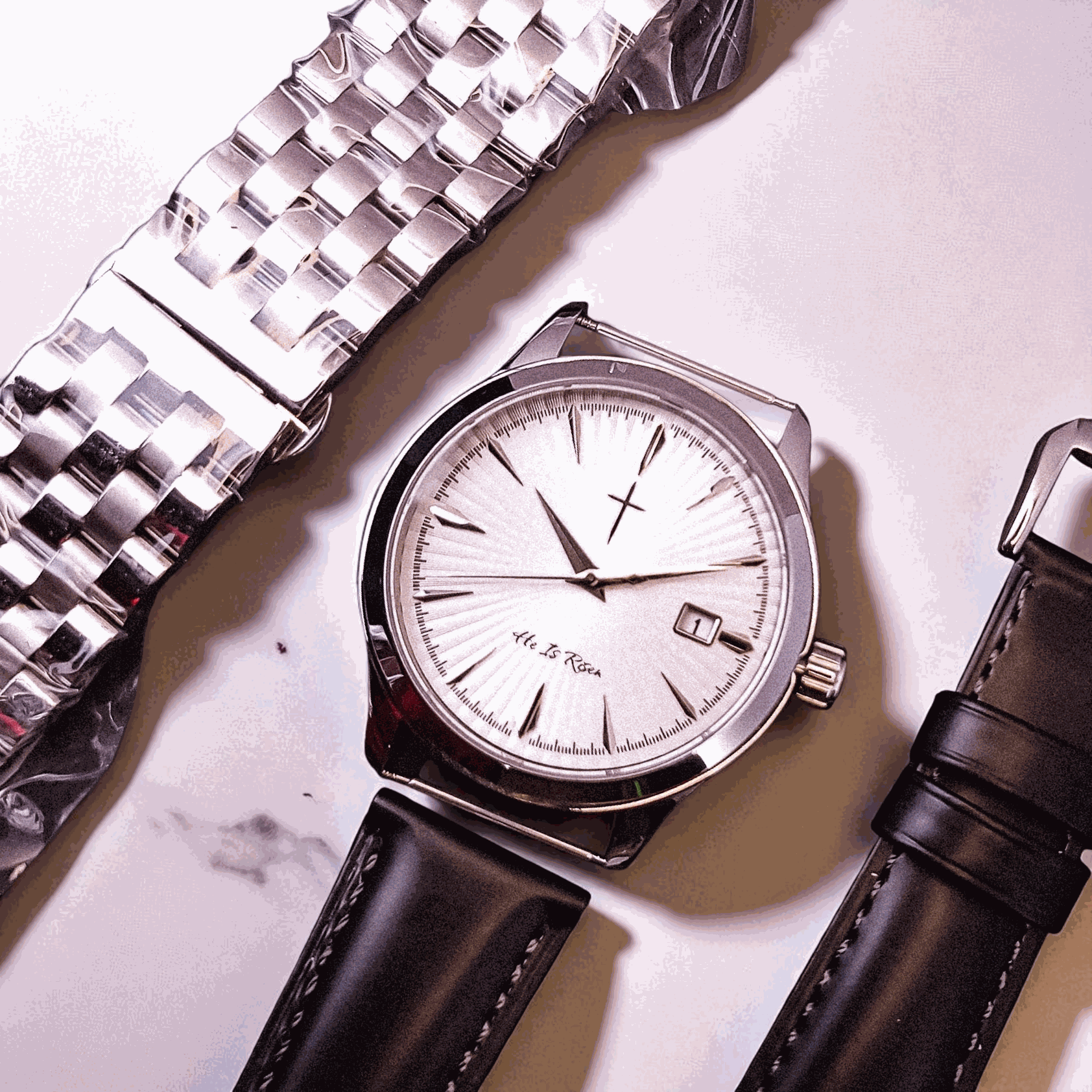 Modded Seiko Presage Homage - White Dial - Timeless Design - MODTIME Creations