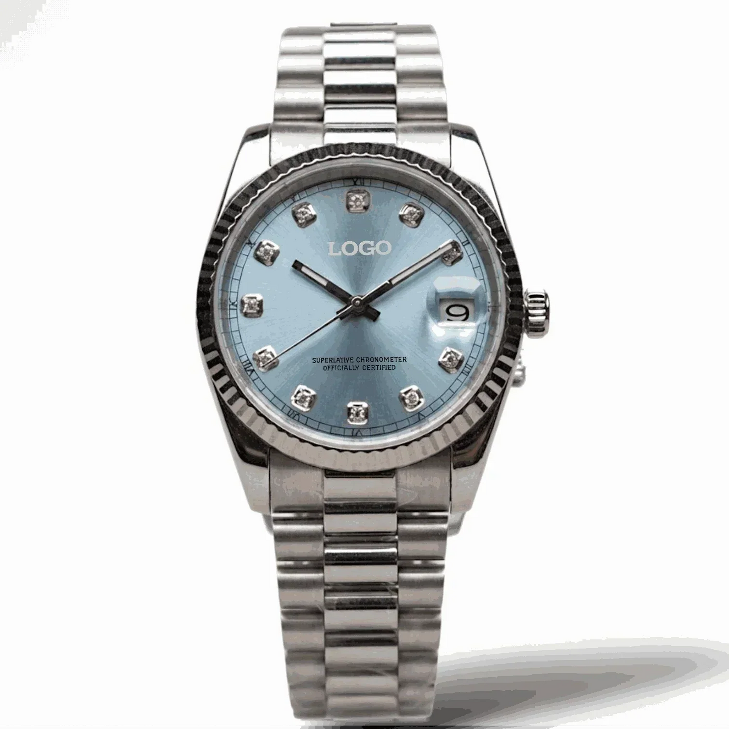 SEIKO MOD WATCHES DATEJUST TIFFANY BLUE GEM DIAL AT MODTIME CREATIONS 