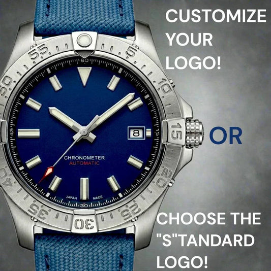 Seiko Mod Avenger 42 mm Blue Dial Diver Mod watch at Modtime Creations 