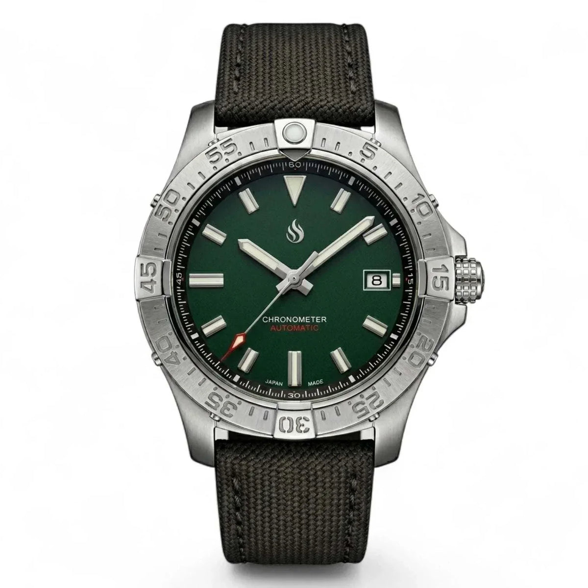 Seiko Mod Avenger 42 mm Green Dial Diver Mod watch at Modtime Creations 