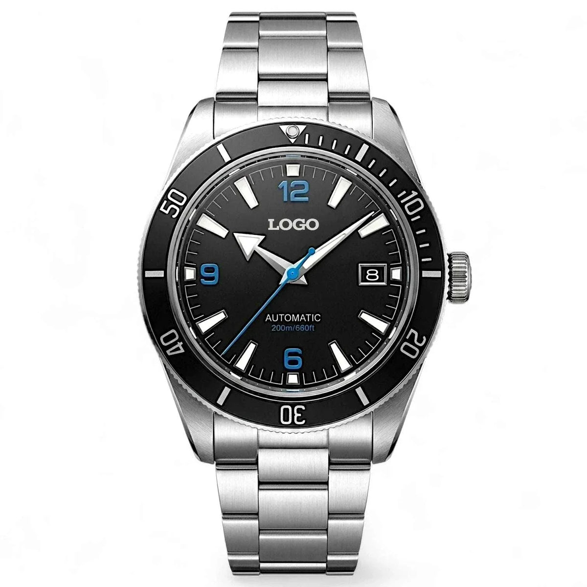 Seiko Mod Seamaster 300 and Tudor case fusion watch built by Modtime Creations 