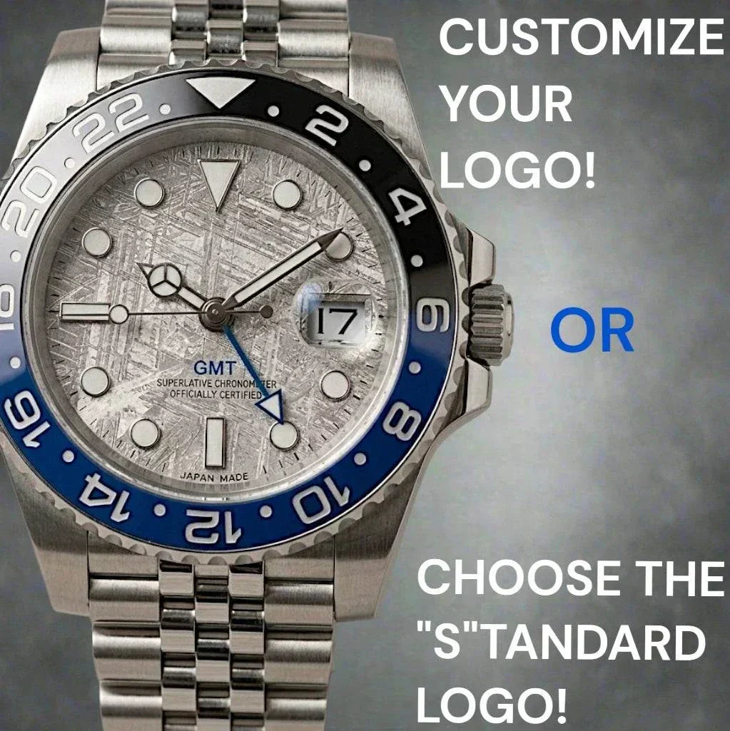 Seiko Mod Submariner Carbon Fiber Diver "Batman" GMT by Modtime Creations