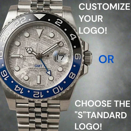 Seiko Mod Submariner Carbon Fiber Diver "Batman" GMT by Modtime Creations