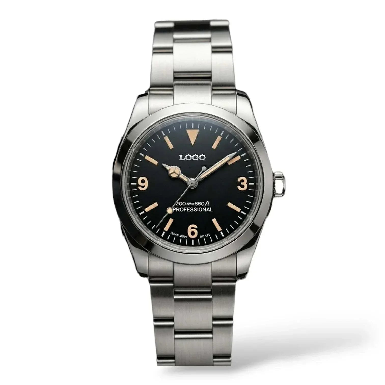Seiko Mod  Vintage Explorer Pilot Watch by Modtime Creations