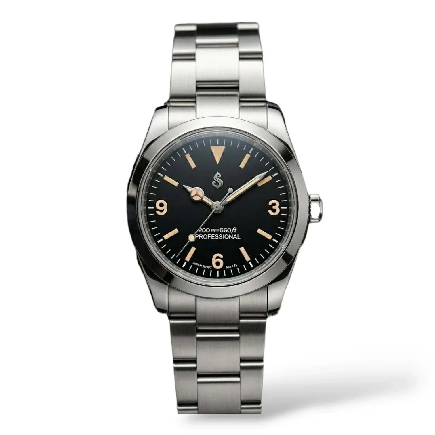 Seiko Mod  Vintage Explorer Pilot Watch by Modtime Creations