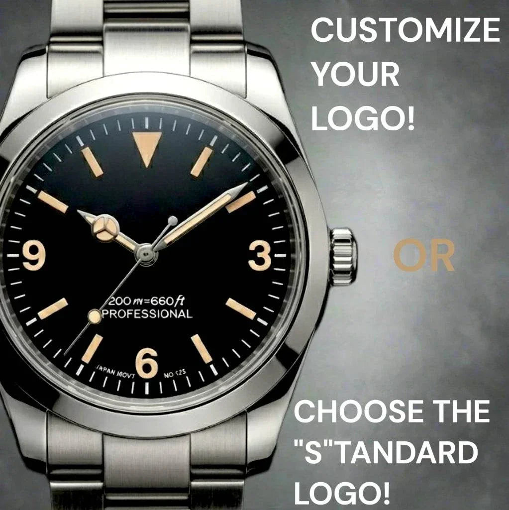 Seiko Mod Vintage Explorer Pilot Watch by Modtime Creations