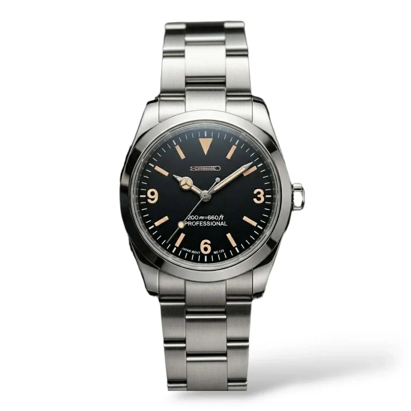 Seiko Mod  Vintage Explorer Pilot Watch by Modtime Creations