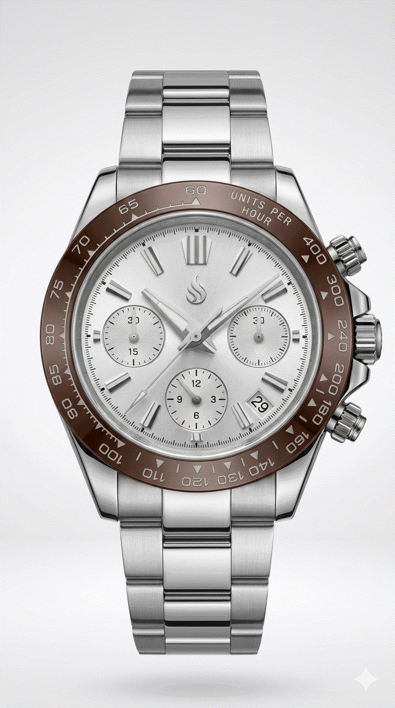 Seiko Mod Watch Grand Daytona Fusion - Combining a Grand Seiko Style Dial and a Daytona Style Case by Modtime Creations