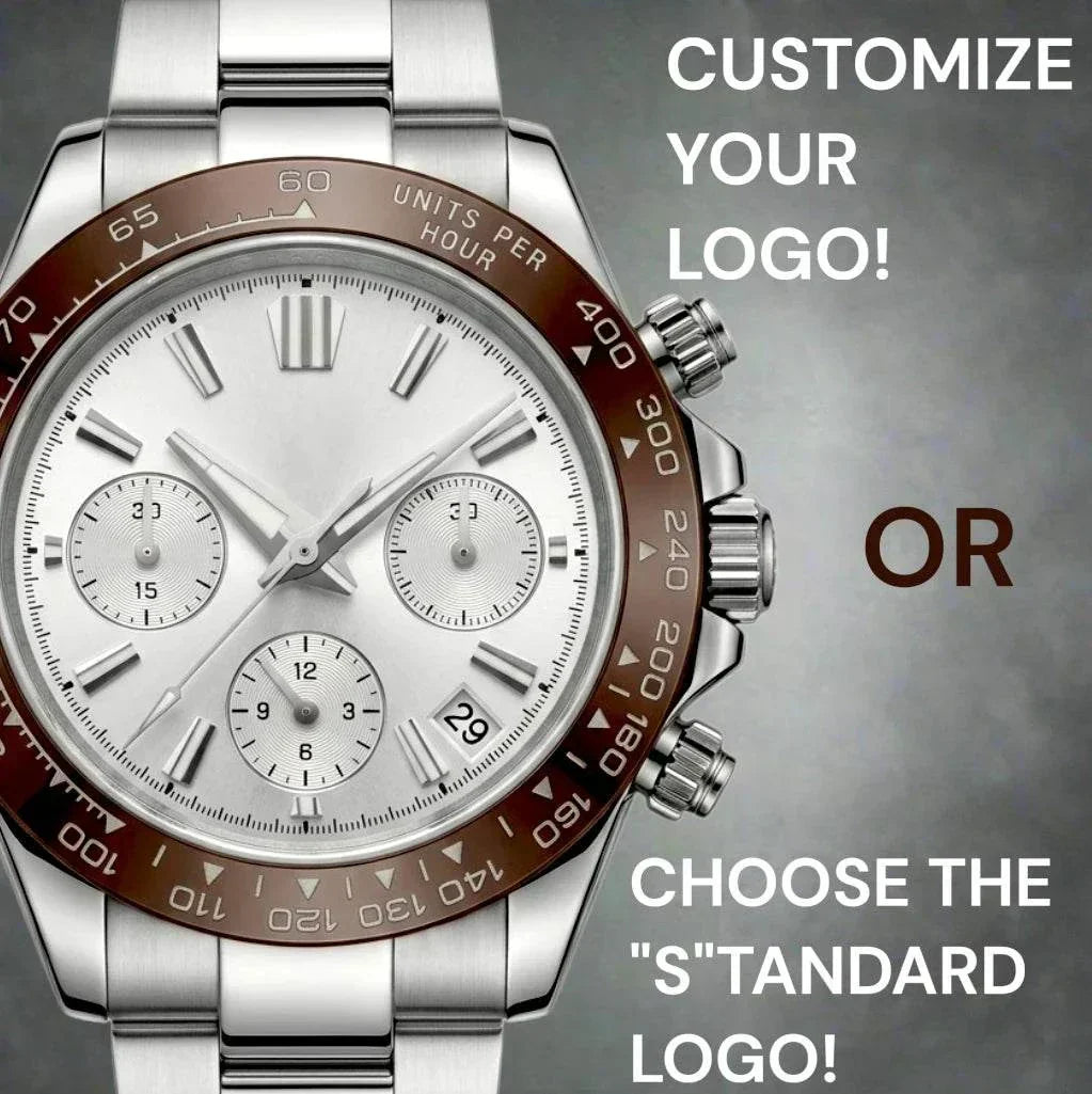 Seiko Mod Watch Grand Daytona Fusion - Combining a Grand Seiko Style Dial and a Daytona Style Case by Modtime Creations 