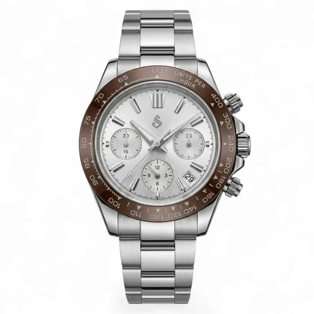 Seiko Mod Watch Grand Daytona Fusion - Combining a Grand Seiko Style Dial and a Daytona Style Case by Modtime Creations