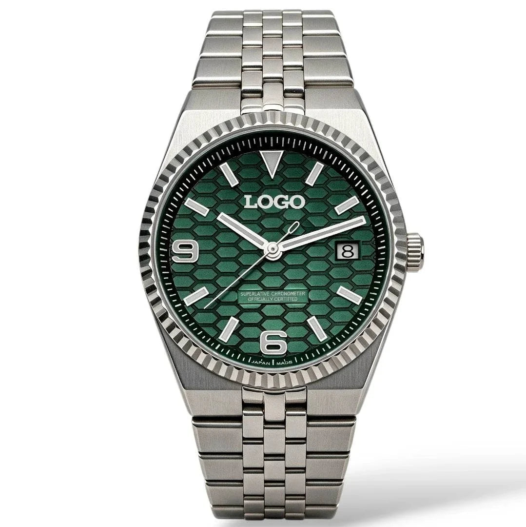 Seiko Mod Watch Green Dial Land Dweller by Modtime Creations 